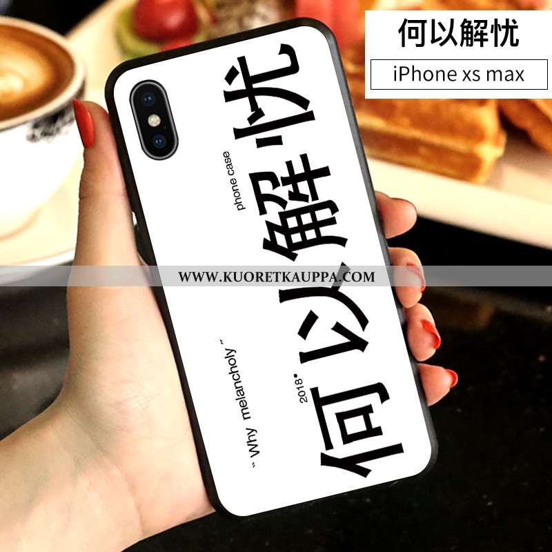 Kuori iPhone Xs Max, Kuoret iPhone Xs Max, Kotelo iPhone Xs Max Persoonallisuus Luova Murtumaton Val