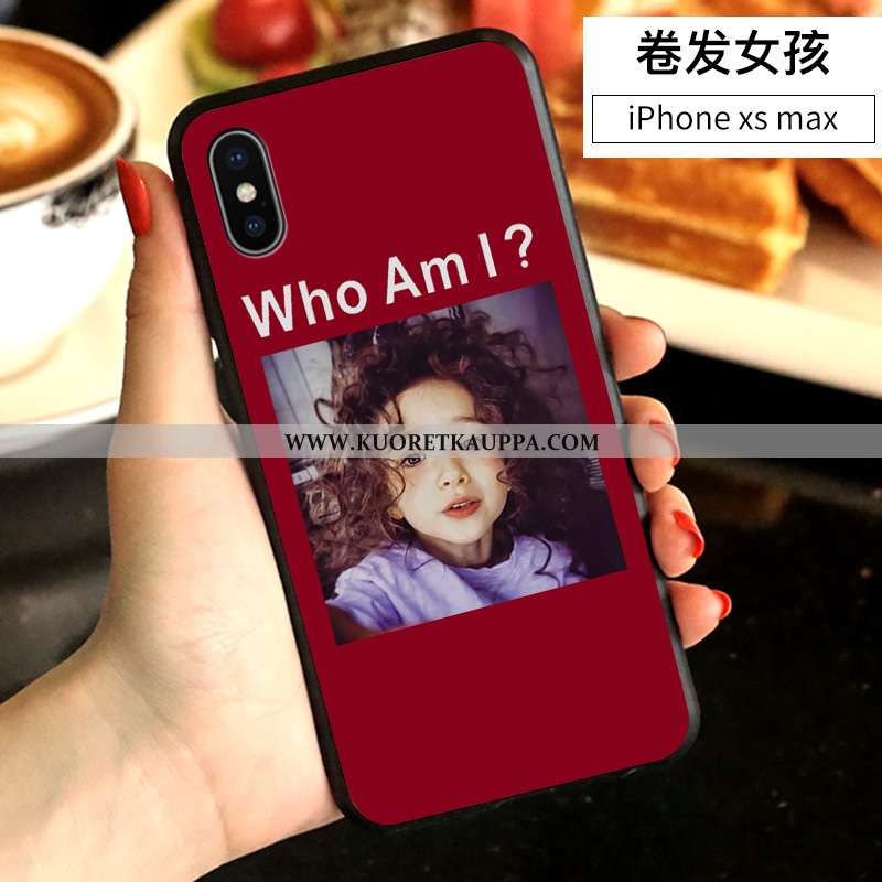 Kuori iPhone Xs Max, Kuoret iPhone Xs Max, Kotelo iPhone Xs Max Persoonallisuus Luova Murtumaton Val