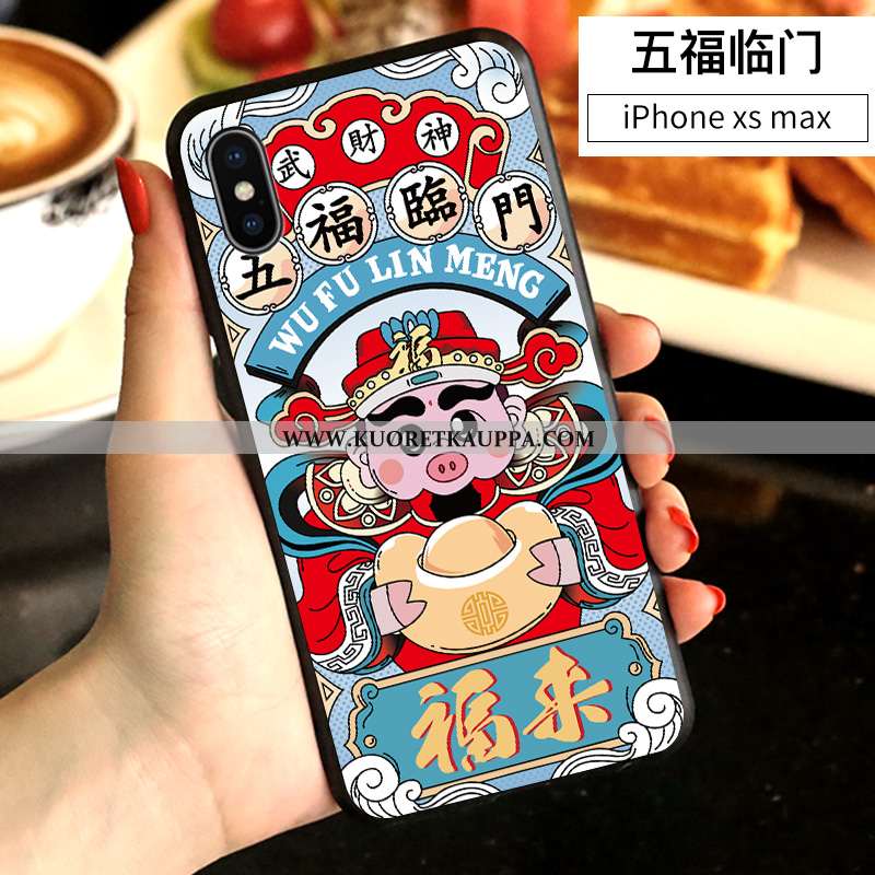 Kuori iPhone Xs Max, Kuoret iPhone Xs Max, Kotelo iPhone Xs Max Persoonallisuus Luova Murtumaton Val