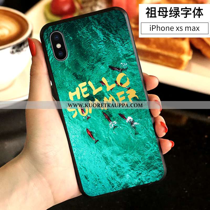 Kuori iPhone Xs Max, Kuoret iPhone Xs Max, Kotelo iPhone Xs Max Persoonallisuus Luova Murtumaton Val
