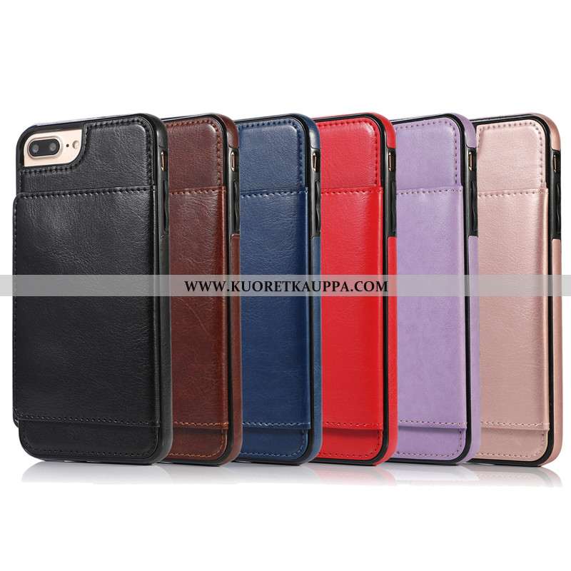 Kuori iPhone Xs Max, Kuoret iPhone Xs Max, Kotelo iPhone Xs Max Salkku Nahkakuori Jauhe Luova Pinkki