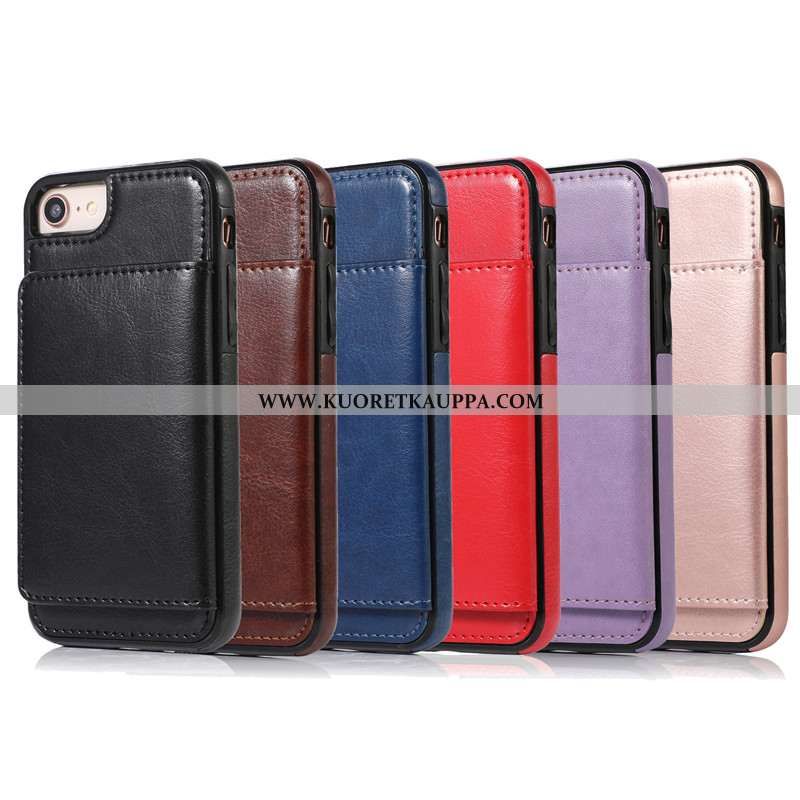 Kuori iPhone Xs Max, Kuoret iPhone Xs Max, Kotelo iPhone Xs Max Salkku Nahkakuori Jauhe Luova Pinkki