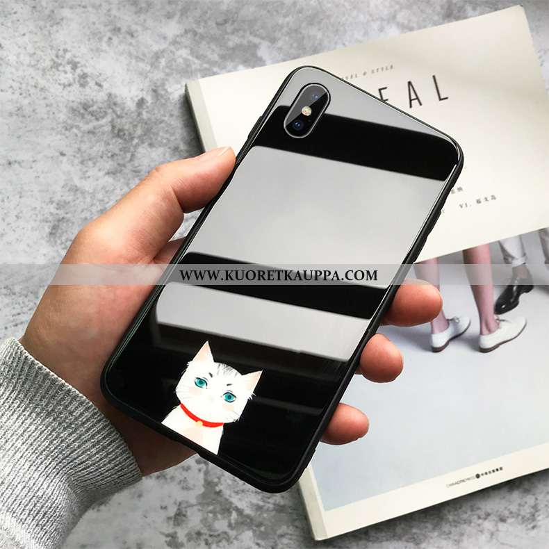 Kuori iPhone Xs Max, Kuoret iPhone Xs Max, Kotelo iPhone Xs Max Sarjakuva Ihana Keltainen Puhelimen 