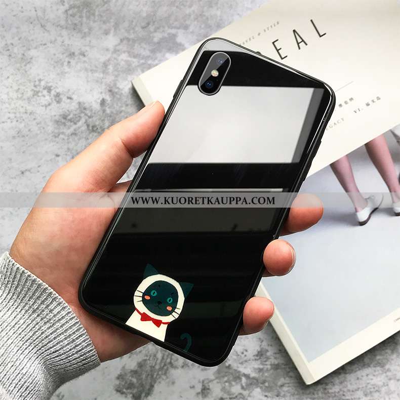 Kuori iPhone Xs Max, Kuoret iPhone Xs Max, Kotelo iPhone Xs Max Sarjakuva Ihana Keltainen Puhelimen 