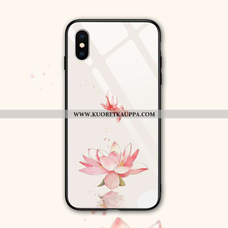 Kuori iPhone Xs Max, Kuoret iPhone Xs Max, Kotelo iPhone Xs Max Silikoni Lasi Luova Pehmeä Neste Puh