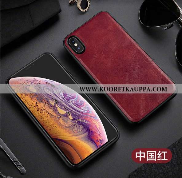 Kuori iPhone Xs Max, Kuoret iPhone Xs Max, Kotelo iPhone Xs Max Silikoni Suojaus Murtumaton Net Red 