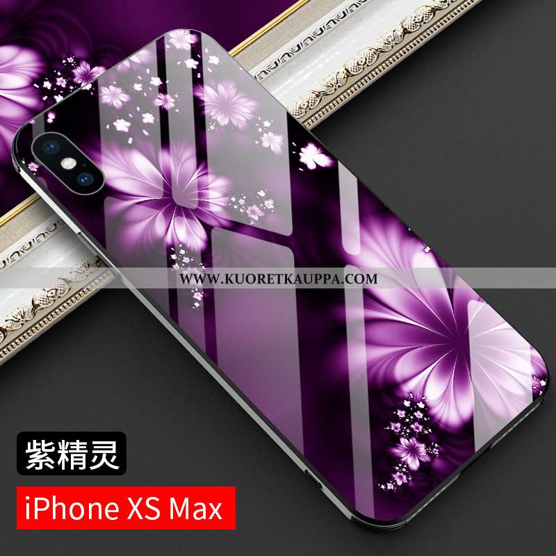 Kuori iPhone Xs Max, Kuoret iPhone Xs Max, Kotelo iPhone Xs Max Silikoni Suojaus Uusi Suuntaus Musta