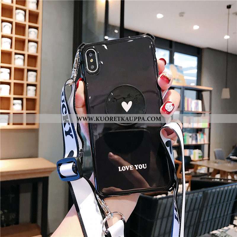 Kuori iPhone Xs Max, Kuoret iPhone Xs Max, Kotelo iPhone Xs Max Suojaus Ripustettavat Koristeet Rakk