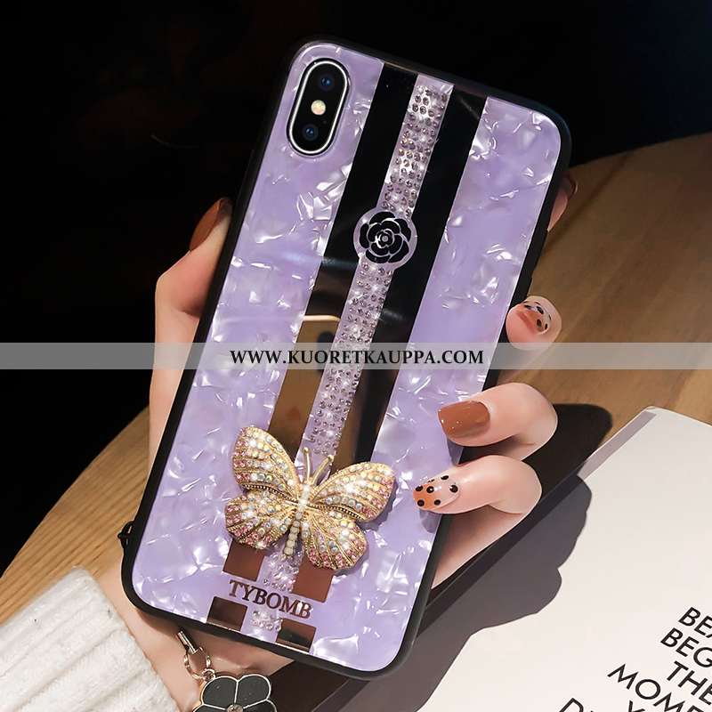 Kuori iPhone Xs Max, Kuoret iPhone Xs Max, Kotelo iPhone Xs Max Suuntaus Silikoni Luova Ripustettava