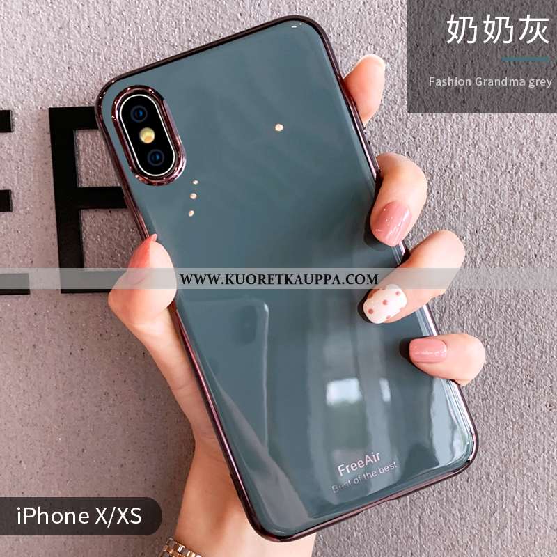 Kuori iPhone Xs Max, Kuoret iPhone Xs Max, Kotelo iPhone Xs Max Suuntaus Ultra Pehmeä Neste Net Red 