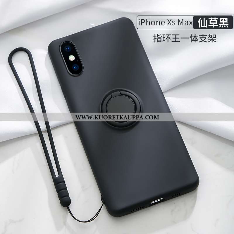 Kuori iPhone Xs Max, Kuoret iPhone Xs Max, Kotelo iPhone Xs Max Ultra Pehmeä Neste Niitti Valo Tuki 
