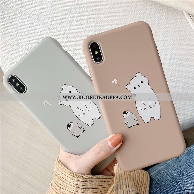 Kuori iPhone Xs Max, Kuoret iPhone Xs Max, Kotelo iPhone Xs Max Ultra Sarjakuva Ihana Puhelimen Harm