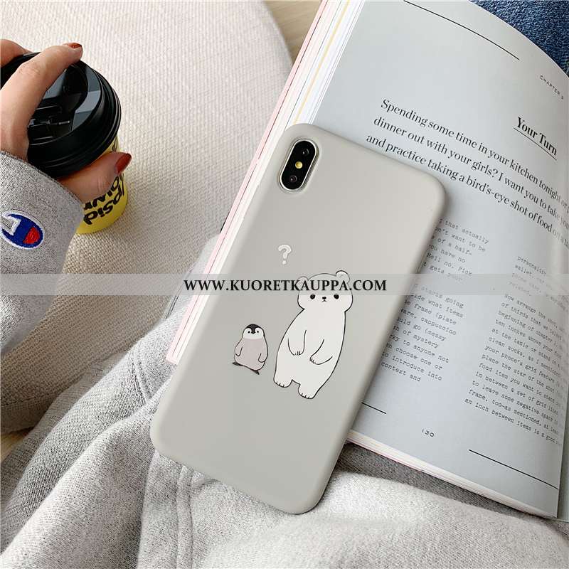 Kuori iPhone Xs Max, Kuoret iPhone Xs Max, Kotelo iPhone Xs Max Ultra Sarjakuva Ihana Puhelimen Harm