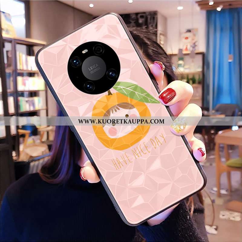 Kuori Huawei Mate 40, Kuoret Huawei Mate 40, Kotelo Huawei Mate 40 Kukkakuvio Kova Timantti Jauhe Mu