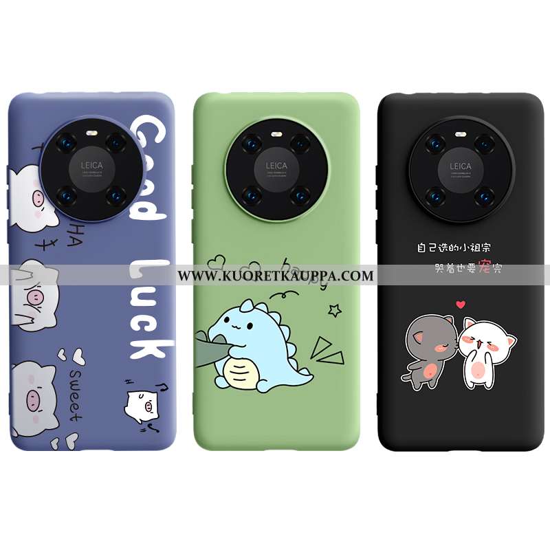 Kuori Huawei Mate 40, Kuoret Huawei Mate 40, Kotelo Huawei Mate 40 Pehmeä Neste Sarjakuva Puhelimen 