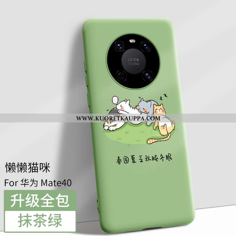 Kuori Huawei Mate 40, Kuoret Huawei Mate 40, Kotelo Huawei Mate 40 Pehmeä Neste Sarjakuva Puhelimen 