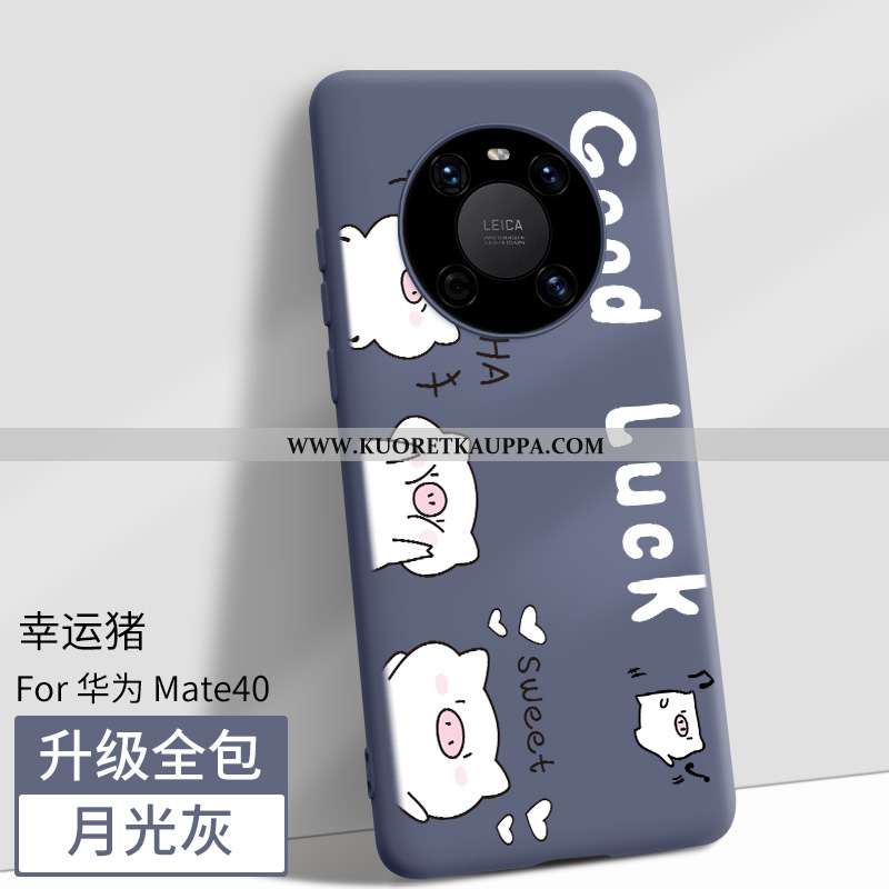Kuori Huawei Mate 40, Kuoret Huawei Mate 40, Kotelo Huawei Mate 40 Pehmeä Neste Sarjakuva Puhelimen 