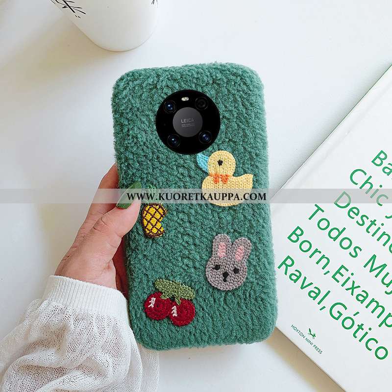 Kuori Huawei Mate 40, Kuoret Huawei Mate 40, Kotelo Huawei Mate 40 Pehmeä Neste Suojaus Valkoinen Uh