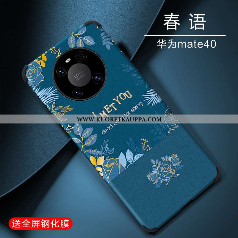 Kuori Huawei Mate 40, Kuoret Huawei Mate 40, Kotelo Huawei Mate 40 Pesty Suede Persoonallisuus All I