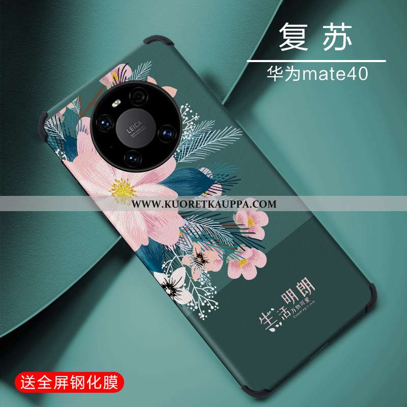Kuori Huawei Mate 40, Kuoret Huawei Mate 40, Kotelo Huawei Mate 40 Pesty Suede Persoonallisuus All I