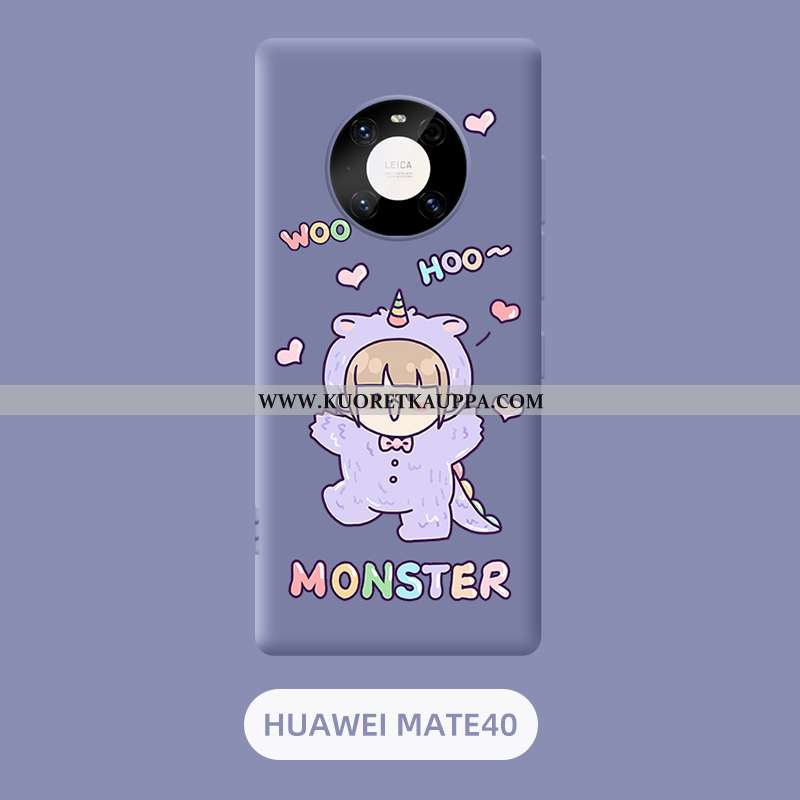 Kuori Huawei Mate 40, Kuoret Huawei Mate 40, Kotelo Huawei Mate 40 Silikoni Sarjakuva Net Red Uusi P