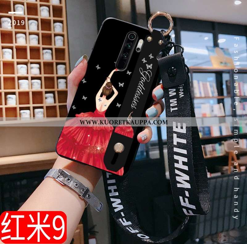 Kuori Xiaomi Redmi 9, Kuoret Xiaomi Redmi 9, Kotelo Xiaomi Redmi 9 Pehmeä Neste Valo Punainen Suojau