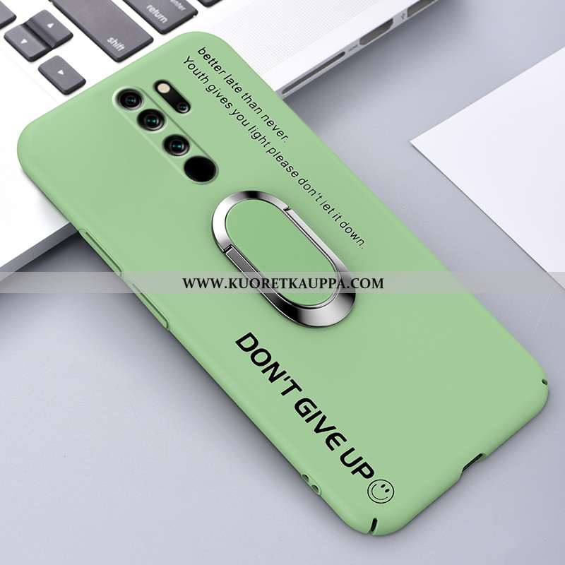 Kuori Xiaomi Redmi 9, Kuoret Xiaomi Redmi 9, Kotelo Xiaomi Redmi 9 Pesty Suede Persoonallisuus Vihre