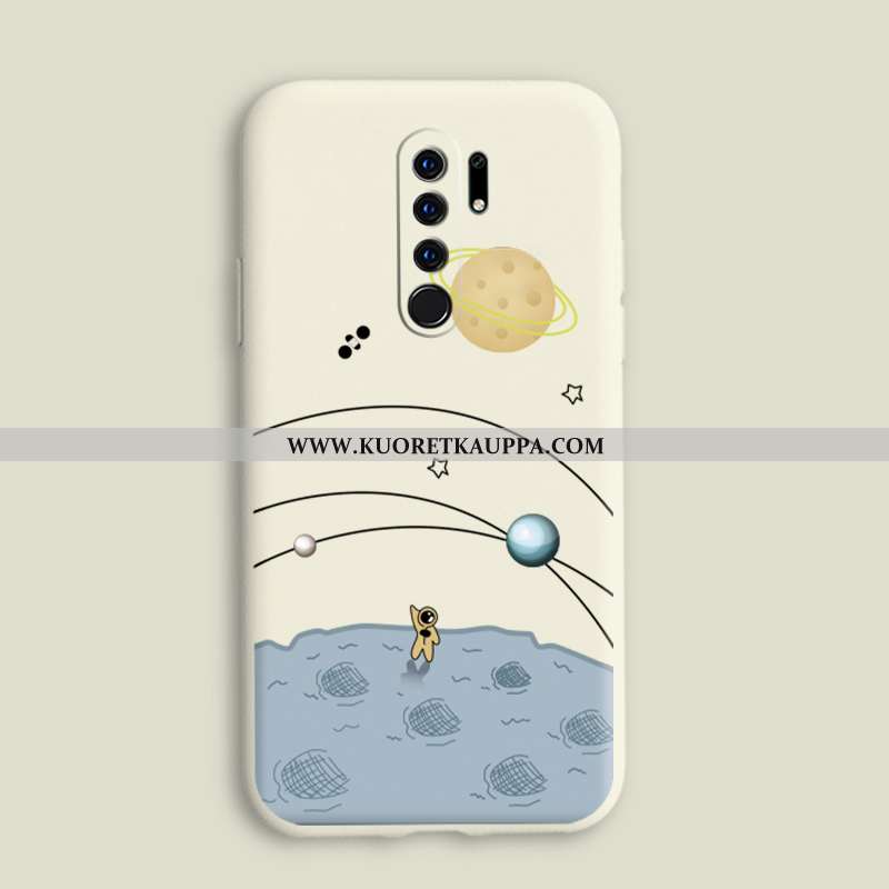 Kuori Xiaomi Redmi 9, Kuoret Xiaomi Redmi 9, Kotelo Xiaomi Redmi 9 Silikoni Suojaus Planeetta Keltai