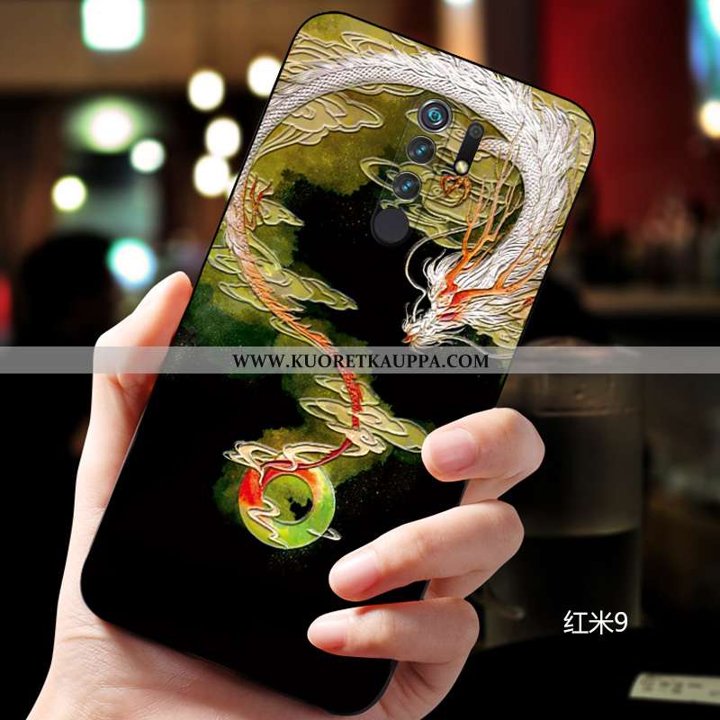 Kuori Xiaomi Redmi 9, Kuoret Xiaomi Redmi 9, Kotelo Xiaomi Redmi 9 Suojaus Pesty Suede Pieni Kiinala