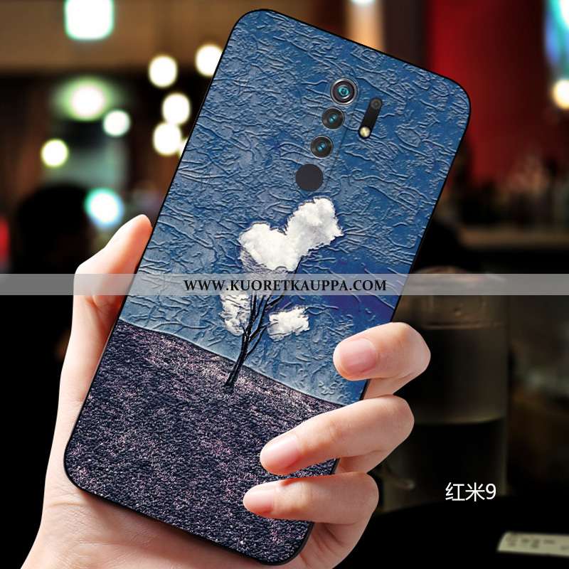Kuori Xiaomi Redmi 9, Kuoret Xiaomi Redmi 9, Kotelo Xiaomi Redmi 9 Suojaus Pesty Suede Pieni Kiinala