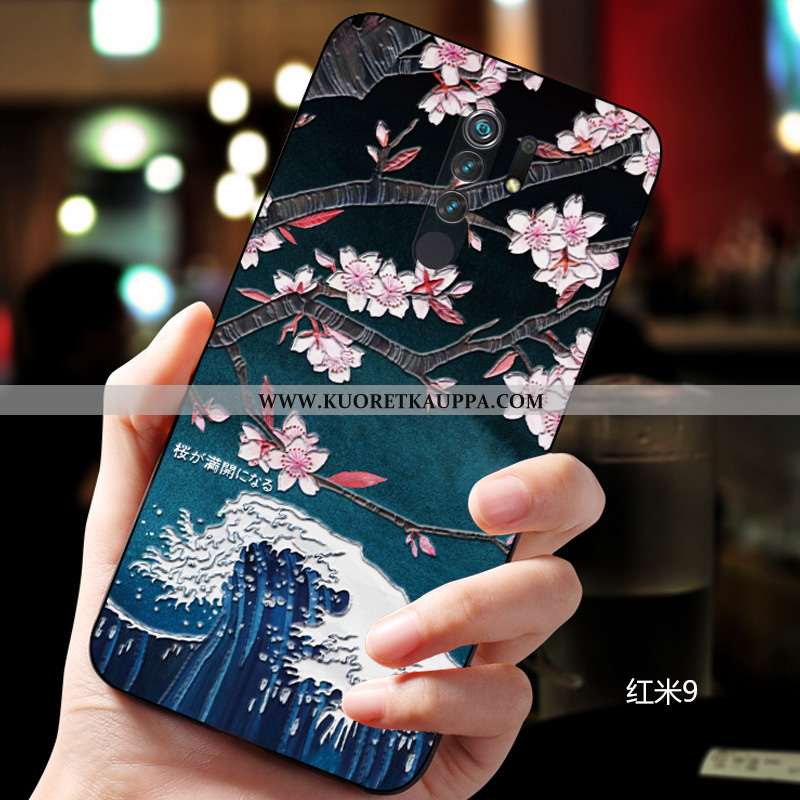 Kuori Xiaomi Redmi 9, Kuoret Xiaomi Redmi 9, Kotelo Xiaomi Redmi 9 Suojaus Pesty Suede Pieni Kiinala