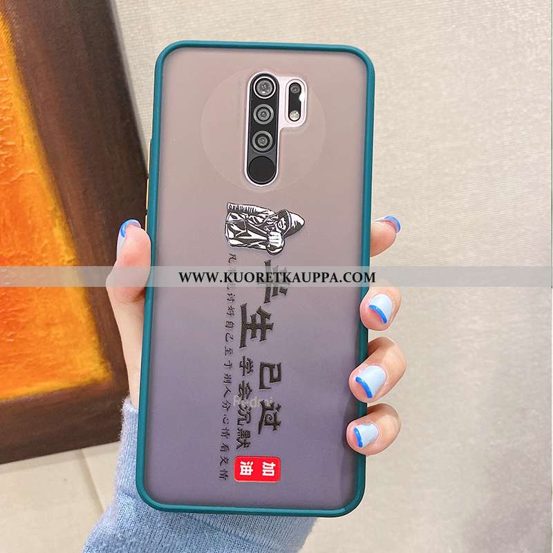 Kuori Xiaomi Redmi 9, Kuoret Xiaomi Redmi 9, Kotelo Xiaomi Redmi 9 Suuntaus Persoonallisuus Vihreä A