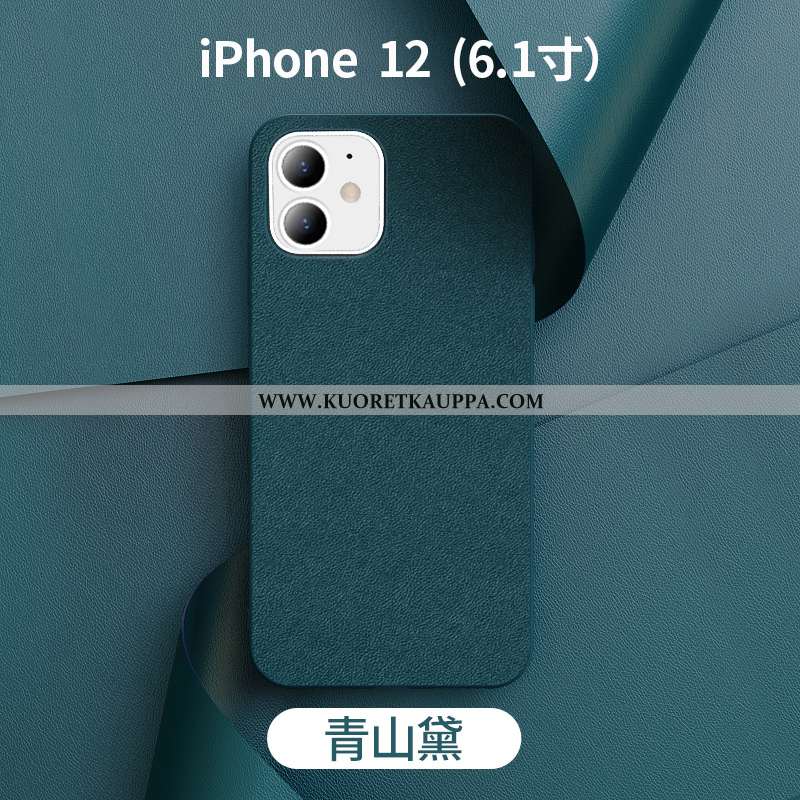 Kuori iPhone 12, Kuoret iPhone 12, Kotelo iPhone 12 Nahka Valo Uusi Violetti