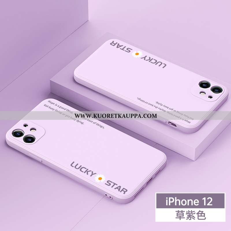 Kuori iPhone 12, Kuoret iPhone 12, Kotelo iPhone 12 Suojaus Persoonallisuus Sininen Puhelimen Pehmeä