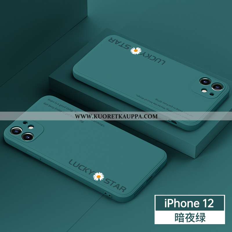 Kuori iPhone 12, Kuoret iPhone 12, Kotelo iPhone 12 Suojaus Persoonallisuus Sininen Puhelimen Pehmeä