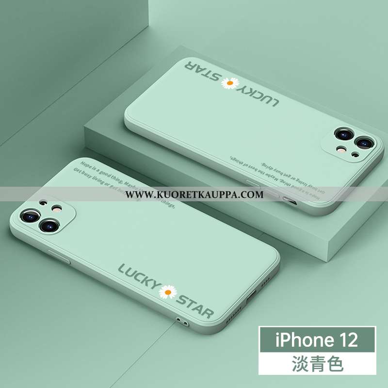 Kuori iPhone 12, Kuoret iPhone 12, Kotelo iPhone 12 Suojaus Persoonallisuus Sininen Puhelimen Pehmeä