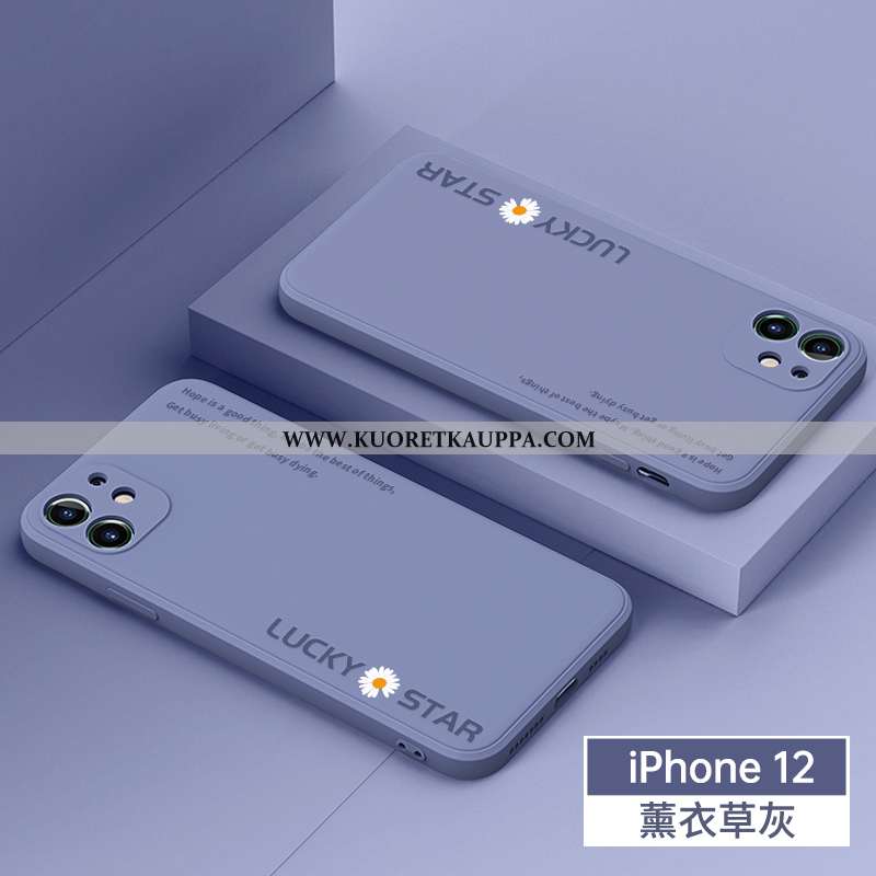 Kuori iPhone 12, Kuoret iPhone 12, Kotelo iPhone 12 Suojaus Persoonallisuus Sininen Puhelimen Pehmeä