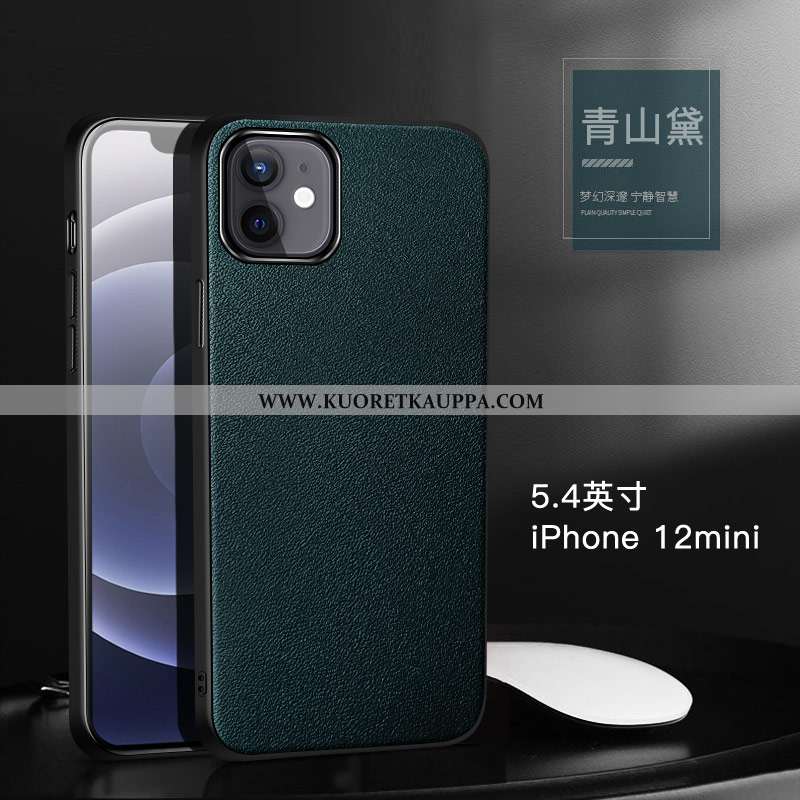 Kuori iPhone 12 Mini, Kuoret iPhone 12 Mini, Kotelo iPhone 12 Mini Nahka Suojaus All Inclusive Murtu