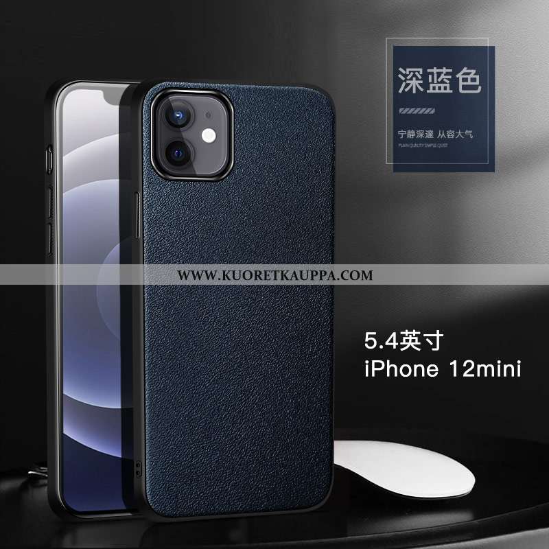 Kuori iPhone 12 Mini, Kuoret iPhone 12 Mini, Kotelo iPhone 12 Mini Nahka Suojaus All Inclusive Murtu