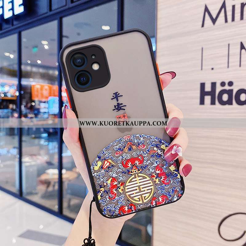 Kuori iPhone 12 Mini, Kuoret iPhone 12 Mini, Kotelo iPhone 12 Mini Silikoni Suojaus Luova Murtumaton