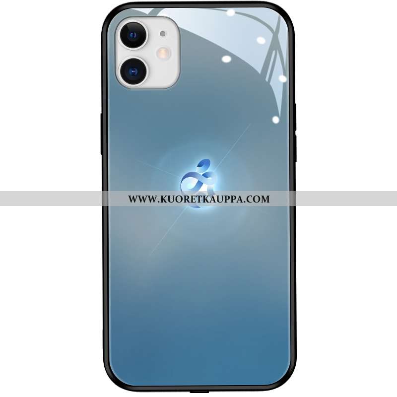 Kuori iPhone 12 Mini, Kuoret iPhone 12 Mini, Kotelo iPhone 12 Mini Suojaus Lasi Sininen Suuntaus