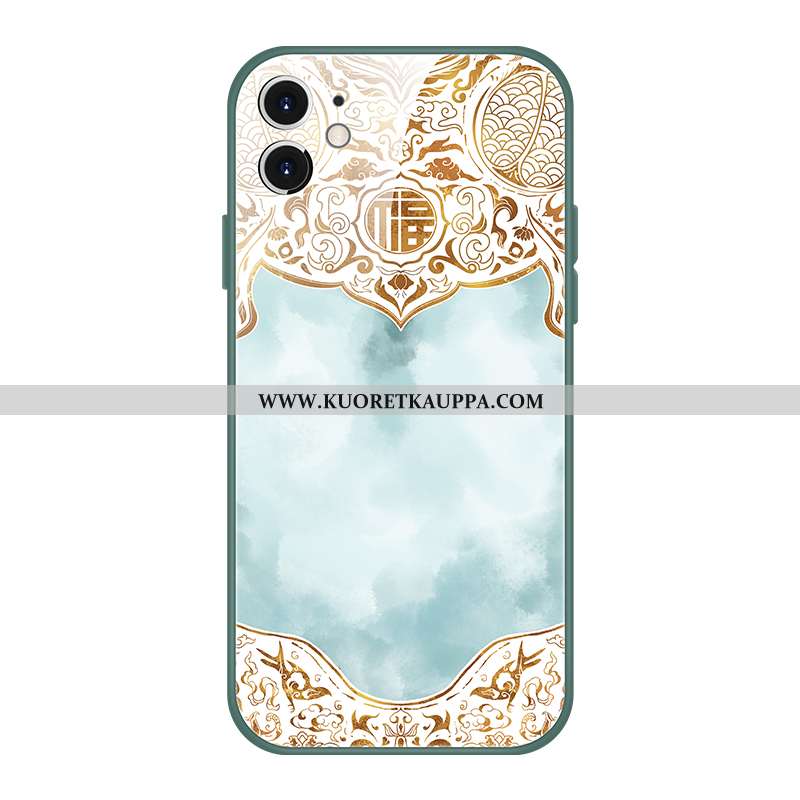 Kuori iPhone 12 Mini, Kuoret iPhone 12 Mini, Kotelo iPhone 12 Mini Suuntaus Lasi Puhelimen Sininen