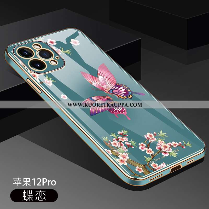 Kuori iPhone 12 Pro, Kuoret iPhone 12 Pro, Kotelo iPhone 12 Pro Suuntaus Ultra Vihreä Valo