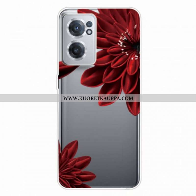 Case OnePlus Nord CE 2 5G Punainen Kukka