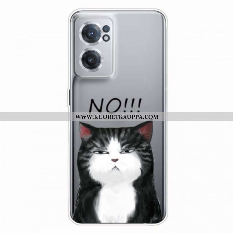 Case OnePlus Nord CE 2 5G Äkäinen Kissa