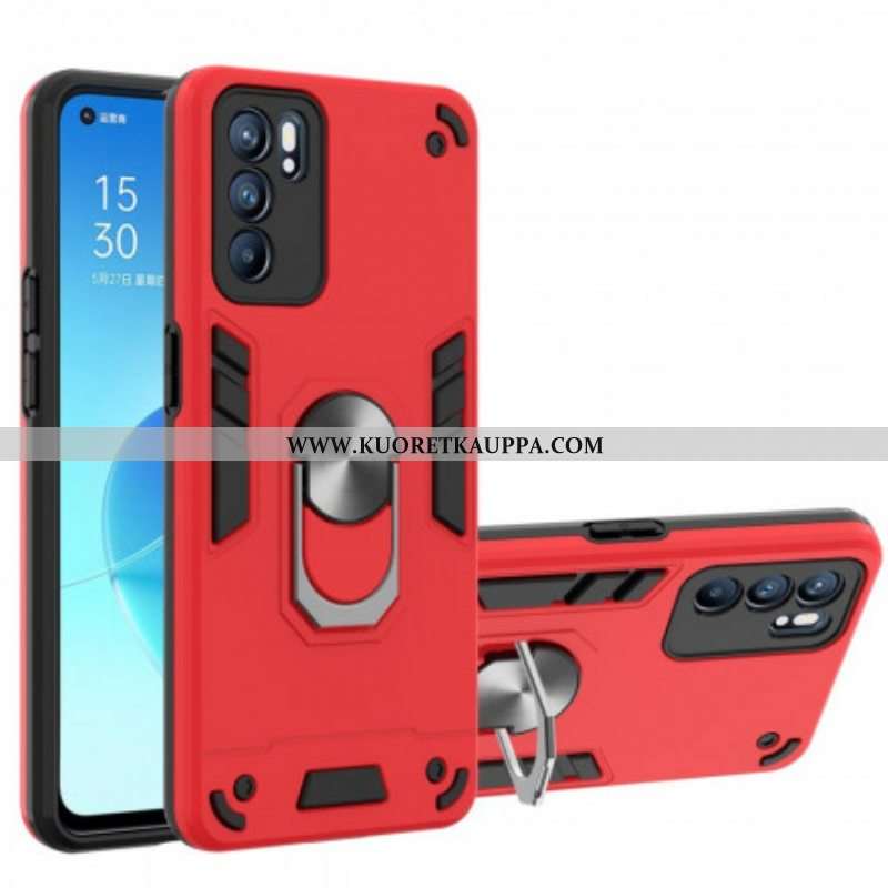 Case Oppo Reno 6 5G Irrotettava Sormusteline