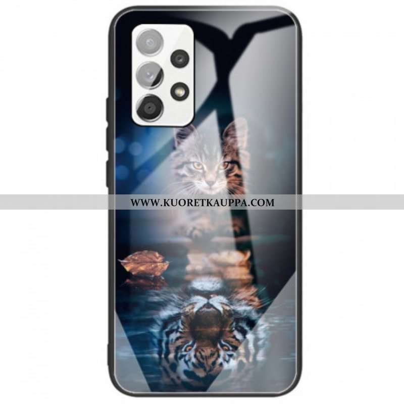 Case Samsung Galaxy A53 5G My Tiger Tempered Glass