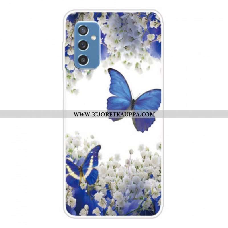 Case Samsung Galaxy M52 5G Mystinen Perhonen