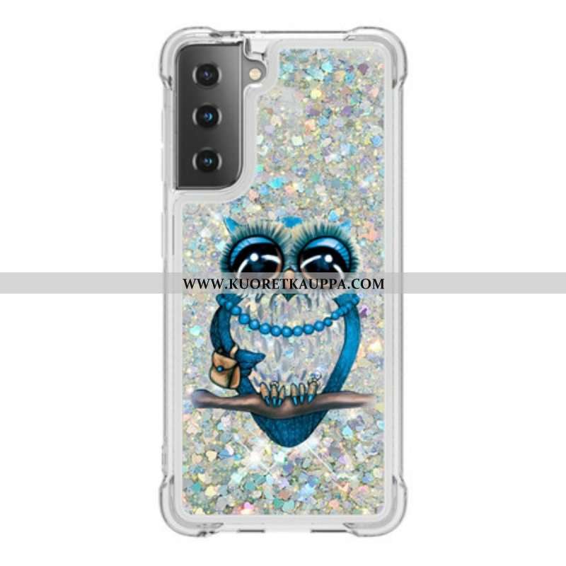 Case Samsung Galaxy S21 5G Neiti Owl Sequins