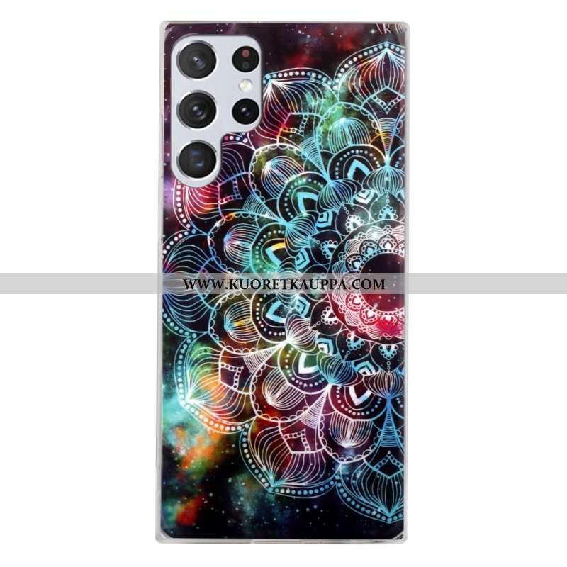 Case Samsung Galaxy S22 Ultra 5G Fluoresoiva Kukkasarja